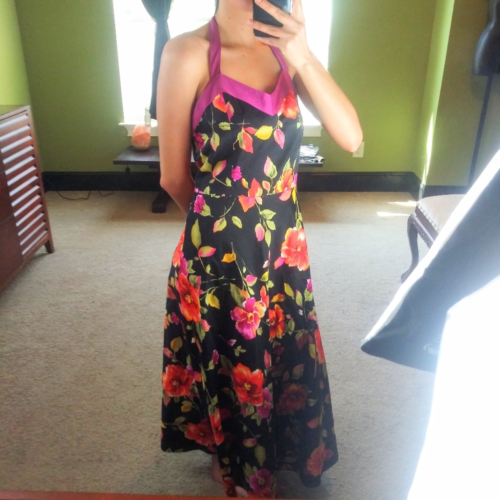 Vintage my michelle Floral Dress